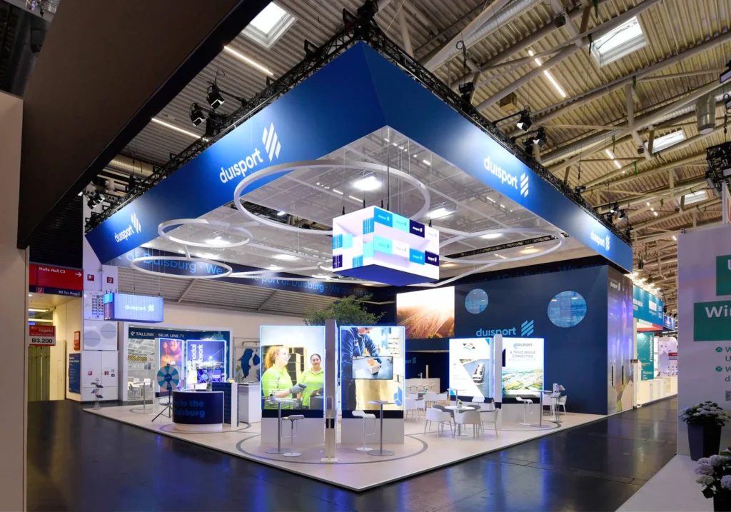 Messefotograf Transport Logistic Messe München Fotograf Studio Loske Messestand Duisport