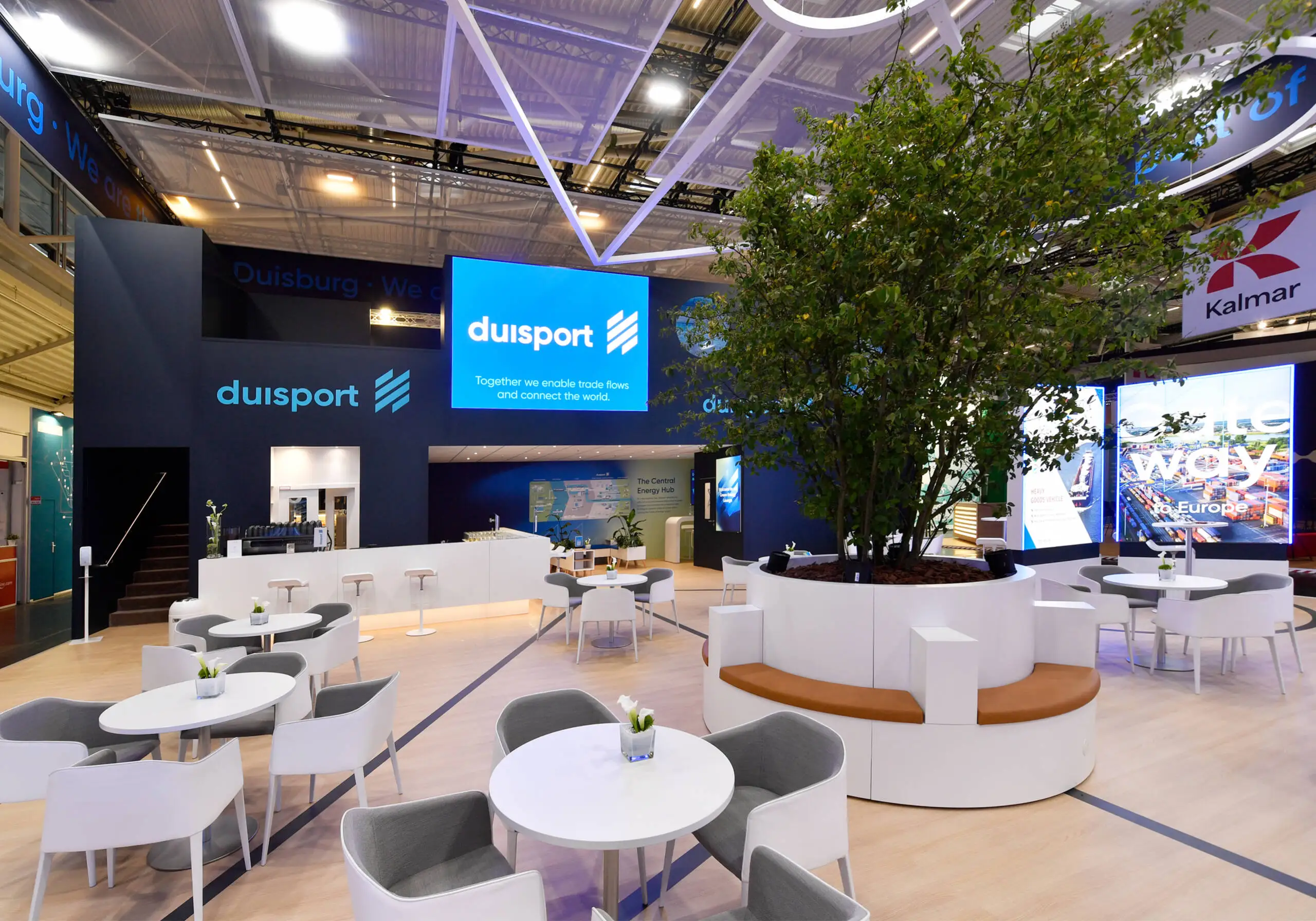 Messefotograf Transport Logistic Messe München Fotograf Studio Loske Messestand Duisport