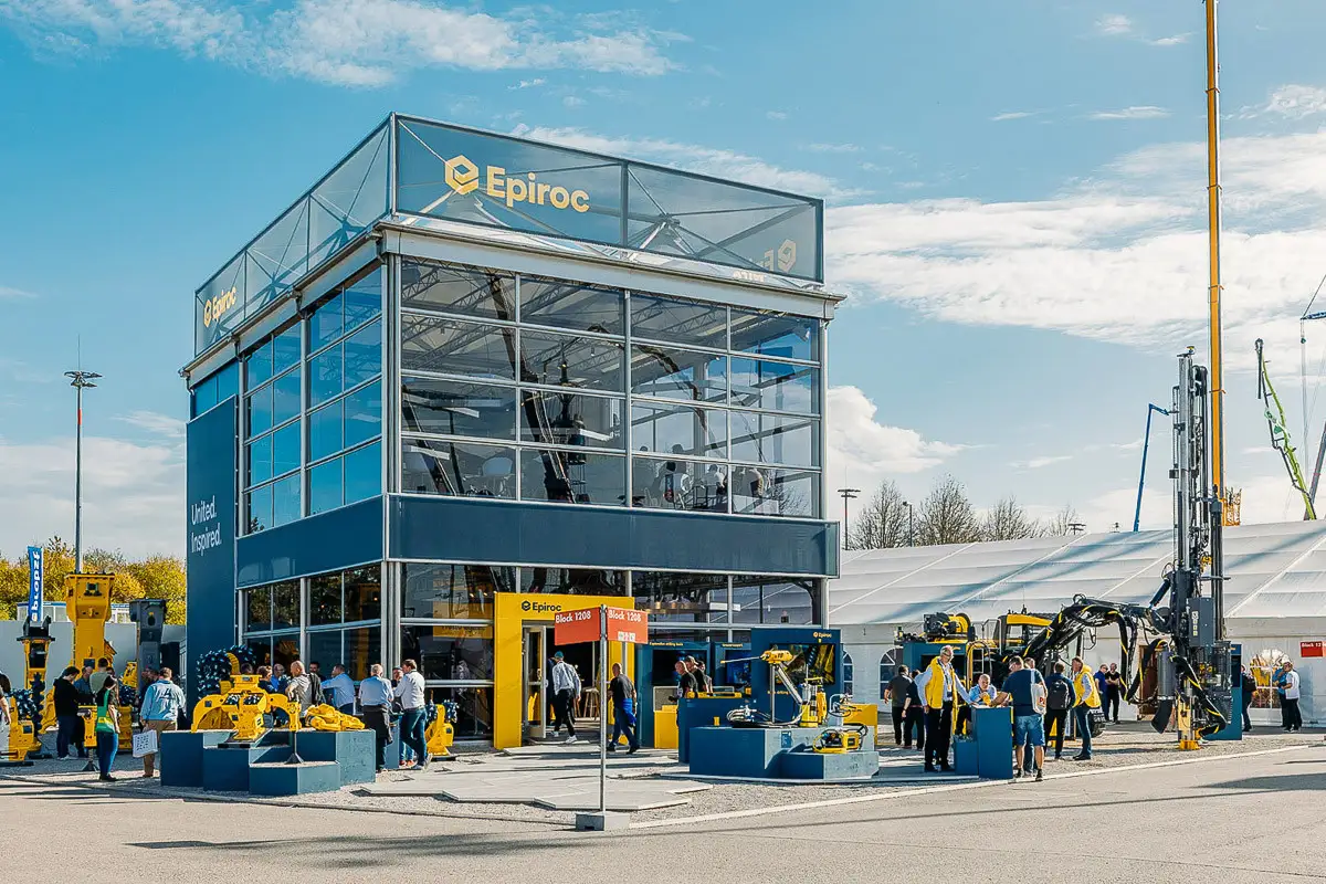 epiroc bauma münchen 1